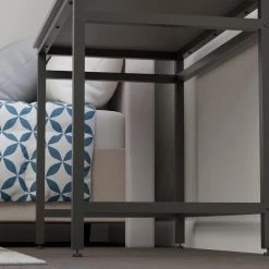 Delle 40 in. Rectangular Gray Industrial Metal Computer Desk by Brookside 15 Delle 40 in. Rectangular Gray Industrial Metal Computer Desk by Brookside -Cheap sumyeg Store gray brookside computer desks bs0004dsk40gr 77 1000