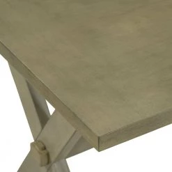 4 Pieces Gray Green Farmhouse Rustic Wood Dining Table Set with 2 Cross Back Chairs and Bench by Polibi 21 4 Pieces Gray Green Farmhouse Rustic Wood Dining Table Set with 2 Cross Back Chairs and Bench by Polibi -Cheap sumyeg Store gray green polibi dining room sets cb 4pfrdt gg fa 1000