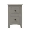 Chic Gray Solid Wood Nightstand End Table with 2 Drawers(12.2 in. L x 14.1 in. W x 22.24 in. H) by Polibi 2 Chic Gray Solid Wood Nightstand End Table with 2 Drawers(12.2 in. L x 14.1 in. W x 22.24 in. H) by Polibi -Cheap sumyeg Store gray polibi nightstands rs cgswn g 64 1000