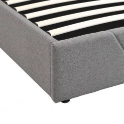 Gray Queen size Upholstered Platform bed with a Hydraulic Storage System by Polibi 19 Gray Queen size Upholstered Platform bed with a Hydraulic Storage System by Polibi -Cheap sumyeg Store gray polibi platform beds rs upbss qg 44 1000