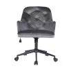 Gray Velvet Executive Chair Swivel Arm Chair Adjustable Height Office and Desk Chair by sumyeg 1 Gray Velvet Executive Chair Swivel Arm Chair Adjustable Height Office and Desk Chair by sumyeg -Cheap sumyeg Store gray sumyeg executive chairs elbert vegy 64 1000