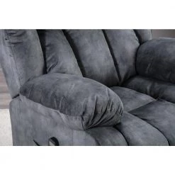 Ergonomic Gray Corduroy Massage Chair Recliner with heating and vibration function by sumyeg 12 Ergonomic Gray Corduroy Massage Chair Recliner with heating and vibration function by sumyeg -Cheap sumyeg Store gray sumyeg massage chairs sum zyrl041gy c3 1000