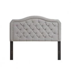 Curve Design Gray Queen Velvet Bed Frame Button Tufted Platform Bed by sumyeg 15 Curve Design Gray Queen Velvet Bed Frame Button Tufted Platform Bed by sumyeg -Cheap sumyeg Store gray sumyeg platform beds sy w03013 66 1000