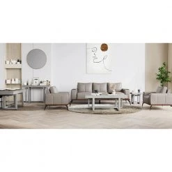 Barley 24 in. W x 24 in. D x 20 in. H Modern Style Wood End Table, Whitewash by Nyhus 11 Barley 24 in. W x 24 in. D x 20 in. H Modern Style Wood End Table, Whitewash by Nyhus -Cheap sumyeg Store grey beige nyhus end side tables hd 80611011 31 1000