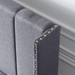 Gray Wood Frame Bed Frame Queen Platform Bed with Wingback Headboard and Slats by sumyeg 14 Gray Wood Frame Bed Frame Queen Platform Bed with Wingback Headboard and Slats by sumyeg -Cheap sumyeg Store grey sumyeg platform beds sy 22jtfw 1 44 1000