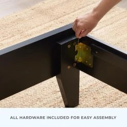 Lily Nautral Twin XL Double Framed Wood Platform Bed with Headboard by Brookside -Cheap sumyeg Store natural brookside platform beds bs0003lbdtxna 44 1000