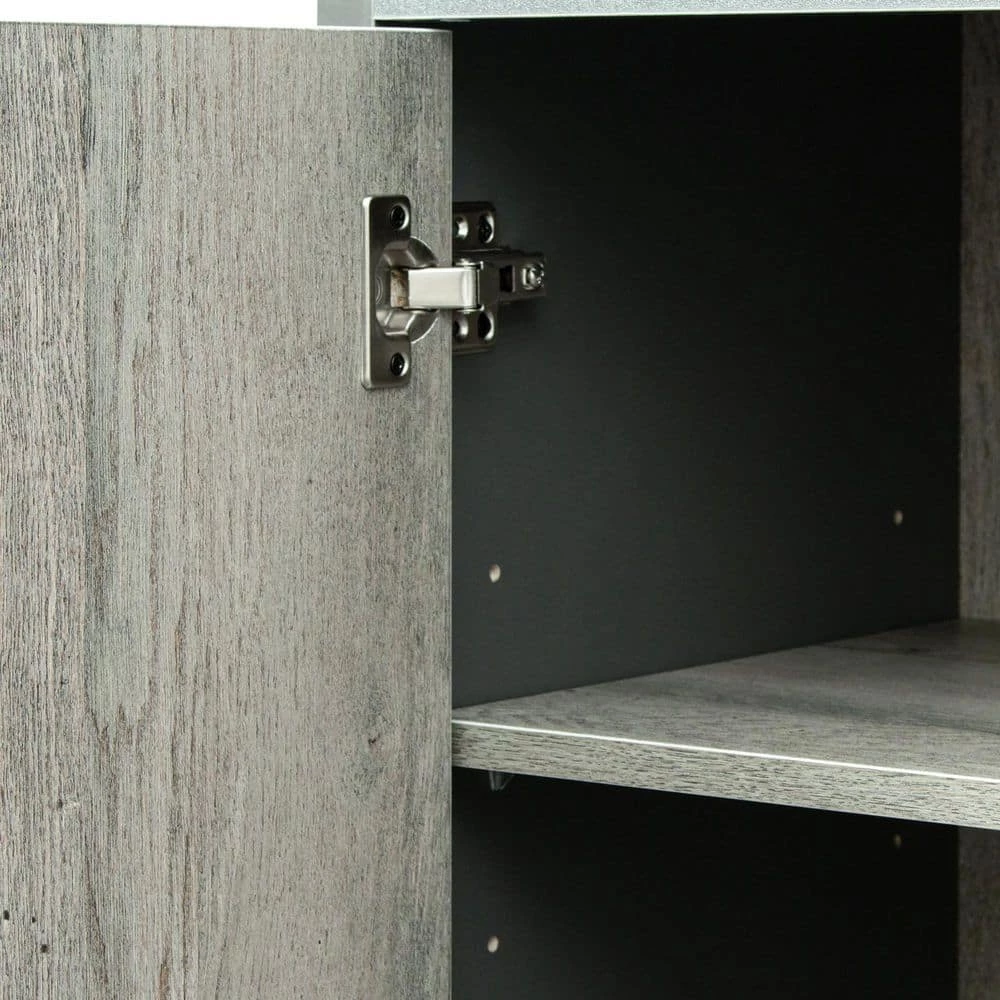 Wooden Natural Sideboard Accent Buffet Side Cabinet with Doors and Drawers for Dining Room,Kitchen by sumyeg 11 Wooden Natural Sideboard Accent Buffet Side Cabinet with Doors and Drawers for Dining Room,Kitchen by sumyeg - Image 9