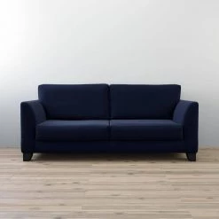 Holly 85 in. Navy Polyester Upholstered 3-Seater Flared Arm Sofa by Brookside 18 Holly 85 in. Navy Polyester Upholstered 3-Seater Flared Arm Sofa by Brookside -Cheap sumyeg Store navy brookside sofas couches bs0006sof00nv 1d 1000