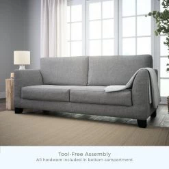 Holly 85 in. Navy Polyester Upholstered 3-Seater Flared Arm Sofa by Brookside 21 Holly 85 in. Navy Polyester Upholstered 3-Seater Flared Arm Sofa by Brookside -Cheap sumyeg Store navy brookside sofas couches bs0006sof00nv 4f 1000