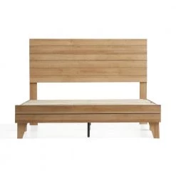 Mabel Brown Northern Maple Wood Frame California King Platform Bed with Shiplap Headboard by Brookside 20 Mabel Brown Northern Maple Wood Frame California King Platform Bed with Shiplap Headboard by Brookside -Cheap sumyeg Store northern maple brookside platform beds bs00a1lbdcknm 1f 1000