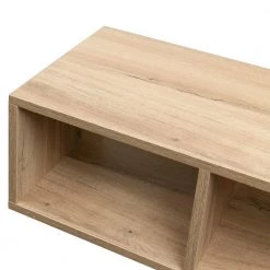 16.89 in. Rustic Double L-Shaped Oak Display Shelf Standard Bookcase TV Cabinet by sumyeg 22 16.89 in. Rustic Double L-Shaped Oak Display Shelf Standard Bookcase TV Cabinet by sumyeg -Cheap sumyeg Store oak sumyeg bookcases bookshelves sg 331jf3144 44 1000