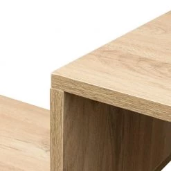 16.89 in. Rustic Double L-Shaped Oak Display Shelf Standard Bookcase TV Cabinet by sumyeg 23 16.89 in. Rustic Double L-Shaped Oak Display Shelf Standard Bookcase TV Cabinet by sumyeg -Cheap sumyeg Store oak sumyeg bookcases bookshelves sg 331jf3144 fa 1000