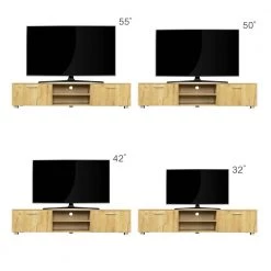 63 in. Wooden Oak TV Stand TV Console with 2-Doors Fits TV's up to 70 in. for Living Room by sumyeg 17 63 in. Wooden Oak TV Stand TV Console with 2-Doors Fits TV's up to 70 in. for Living Room by sumyeg -Cheap sumyeg Store oak sumyeg tv stands sg 331jf6072 40 1000
