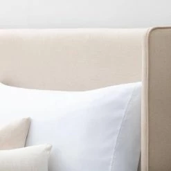 Isla Queen Upholstered Wingback Wood Platform Bed Frame by Brookside 21 Isla Queen Upholstered Wingback Wood Platform Bed Frame by Brookside -Cheap sumyeg Store oat brookside platform beds bs0001uwbqqbm 31 1000