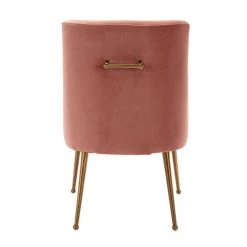 Modern Pink Velvet Accent Chair Leisure Side Chair with Gold Chromed Legs by sumyeg 15 Modern Pink Velvet Accent Chair Leisure Side Chair with Gold Chromed Legs by sumyeg -Cheap sumyeg Store pink sumyeg accent chairs su hfsn 120pk 1f 1000