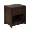 Rich Brown Vintage Aesthetic 1 Drawer Solid Wood Nightstand Sofa End Table (22"L x 17"W x 25"H) by Polibi 2 Rich Brown Vintage Aesthetic 1 Drawer Solid Wood Nightstand Sofa End Table (22"L x 17"W x 25"H) by Polibi -Cheap sumyeg Store rich brown polibi nightstands rs bvadn 64 1000
