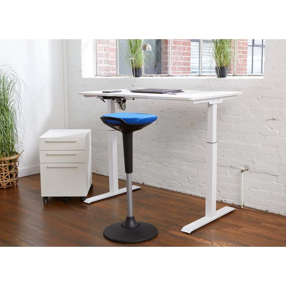 Anna 33 in. H Royal Blue Adjustable Seating Stool by Nyhus 6 Anna 33 in. H Royal Blue Adjustable Seating Stool by Nyhus - Image 4