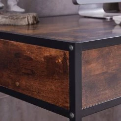 47 in. W Classic Rectangle Writing Desk Brown Wood 1-Drawer Executive Desk with Storage by sumyeg 13 47 in. W Classic Rectangle Writing Desk Brown Wood 1-Drawer Executive Desk with Storage by sumyeg -Cheap sumyeg Store rustic brown sumyeg writing desks su cd 060 4f 1000