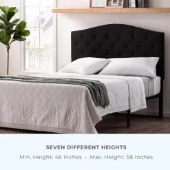 Liza Curved Edge Gray Stone Upholstered King Headboard with Buttonless Diamond Tufting by Brookside 14 Liza Curved Edge Gray Stone Upholstered King Headboard with Buttonless Diamond Tufting by Brookside -Cheap sumyeg Store stone brookside headboards bs0003uhbkkst 4f 1000