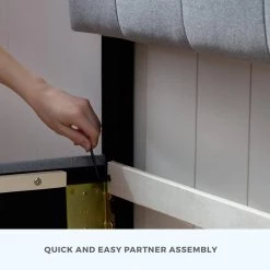 Tara Gray Stone Queen Square Tufted Upholstered Platform Bed by Brookside 17 Tara Gray Stone Queen Square Tufted Upholstered Platform Bed by Brookside -Cheap sumyeg Store stone brookside platform beds bs0005ubdqqst 77 1000