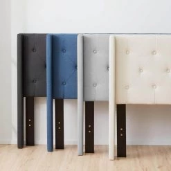 Isabelle Upholstered Stone Queen Wingback Diamond Tufted Platform Bed by Brookside -Cheap sumyeg Store stone brookside platform beds bs0007ubdqqst 76 1000