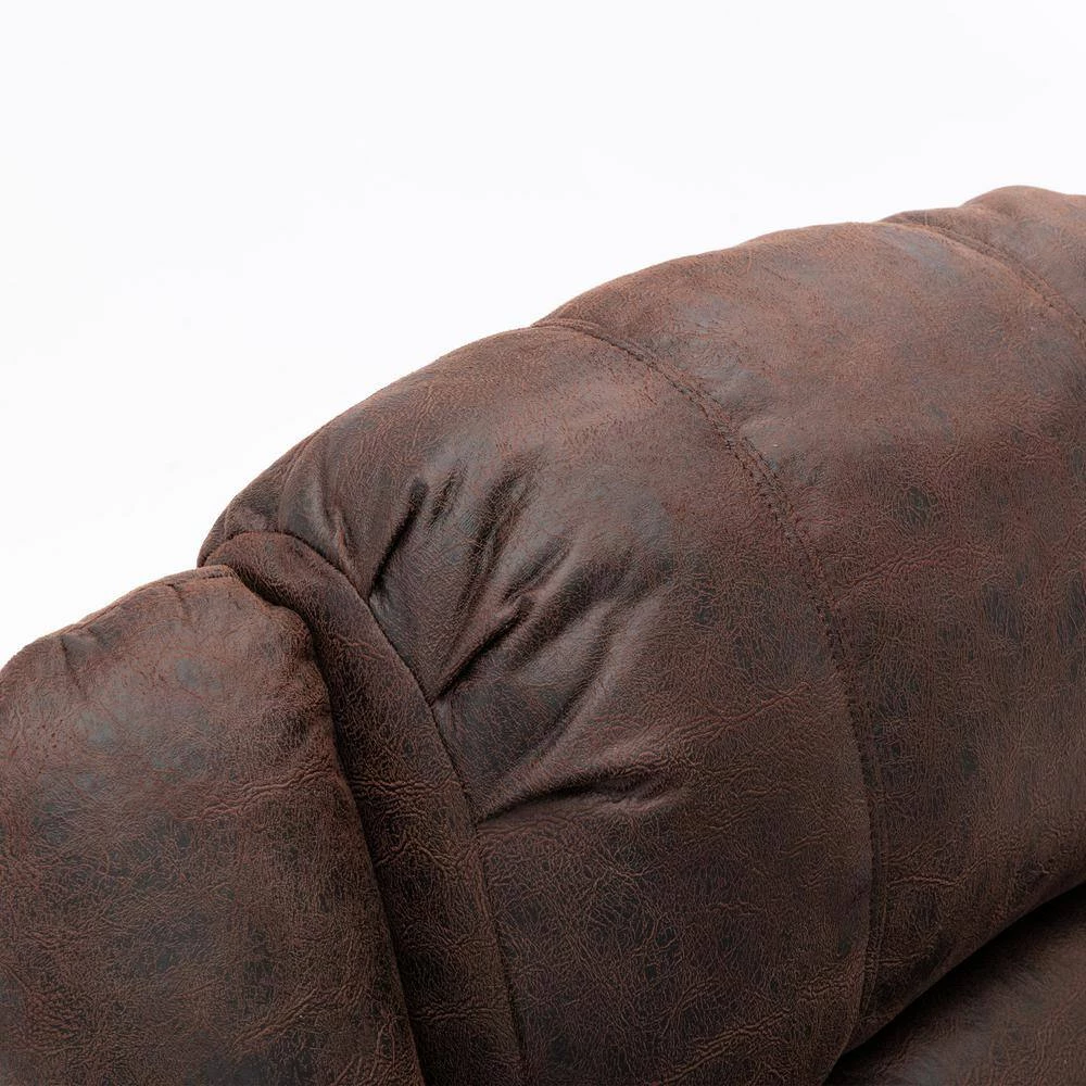 36.4 in. Tan Reclining Heated Massage Chair with Round Arms by sumyeg 8 36.4 in. Tan Reclining Heated Massage Chair with Round Arms by sumyeg - Image 6