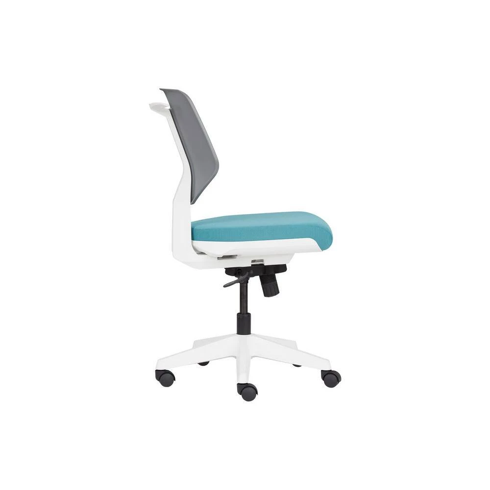 37 in. H Teal Adjustable Office Task Chair by Nyhus 4 37 in. H Teal Adjustable Office Task Chair by Nyhus - Image 2