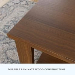 Elise 39.38 in. Walnut Classic Wood Rectangle with Laminate Top Coffee Table by Brookside 19 Elise 39.38 in. Walnut Classic Wood Rectangle with Laminate Top Coffee Table by Brookside -Cheap sumyeg Store walnut brookside coffee tables bs0003cft39wn 1f 1000