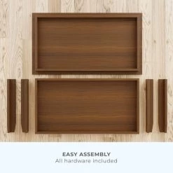 Elise 39.38 in. Walnut Classic Wood Rectangle with Laminate Top Coffee Table by Brookside 18 Elise 39.38 in. Walnut Classic Wood Rectangle with Laminate Top Coffee Table by Brookside -Cheap sumyeg Store walnut brookside coffee tables bs0003cft39wn 4f 1000