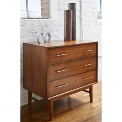 Altha 32 in. H x 18 in. H x 32 in. W Solid Wood Walnut 3-Drawer Chest by Nyhus 15 Altha 32 in. H x 18 in. H x 32 in. W Solid Wood Walnut 3-Drawer Chest by Nyhus -Cheap sumyeg Store walnut nyhus chest of drawers hd 40713010 31 1000