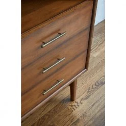 Altha 32 in. H x 18 in. H x 32 in. W Solid Wood Walnut 3-Drawer Chest by Nyhus 11 Altha 32 in. H x 18 in. H x 32 in. W Solid Wood Walnut 3-Drawer Chest by Nyhus -Cheap sumyeg Store walnut nyhus chest of drawers hd 40713010 40 1000