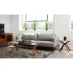 Marta 51 in. Walnut Mid-Century Style Rectangle Solid Wood Coffee Table with Glass Top by Nyhus 14 Marta 51 in. Walnut Mid-Century Style Rectangle Solid Wood Coffee Table with Glass Top by Nyhus -Cheap sumyeg Store walnut nyhus coffee tables hd 38132620 1f 1000