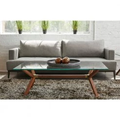 Marta 51 in. Walnut Mid-Century Style Rectangle Solid Wood Coffee Table with Glass Top by Nyhus 13 Marta 51 in. Walnut Mid-Century Style Rectangle Solid Wood Coffee Table with Glass Top by Nyhus -Cheap sumyeg Store walnut nyhus coffee tables hd 38132620 4f 1000