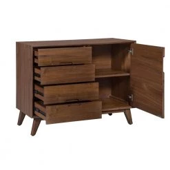 Afton 42 in. W x 18 in. D x 31.5 in. H Solid Wood Walnut 2-Section Sideboard by Nyhus 5 Afton 42 in. W x 18 in. D x 31.5 in. H Solid Wood Walnut 2-Section Sideboard by Nyhus -Cheap sumyeg Store walnut nyhus sideboards buffet tables hd 42343231 e1 1000