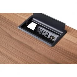 47 in. Walnut Rectangular Mid-Century Modern Style 2-Drawer Home Office Computer Desk with Built-In Storage by Nyhus 10 47 in. Walnut Rectangular Mid-Century Modern Style 2-Drawer Home Office Computer Desk with Built-In Storage by Nyhus -Cheap sumyeg Store walnut nyhus writing desks hd 23876265 77 1000