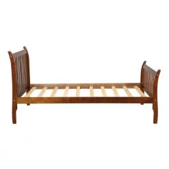 41.30 in. W Walnut Twin Size Wooden Platform Bed with Strip Headboard and Footboard by Polibi 17 41.30 in. W Walnut Twin Size Wooden Platform Bed with Strip Headboard and Footboard by Polibi -Cheap sumyeg Store walnut polibi platform beds rs twpbshf wu 4f 1000