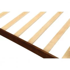 41.30 in. W Walnut Twin Size Wooden Platform Bed with Strip Headboard and Footboard by Polibi 20 41.30 in. W Walnut Twin Size Wooden Platform Bed with Strip Headboard and Footboard by Polibi -Cheap sumyeg Store walnut polibi platform beds rs twpbshf wu fa 1000