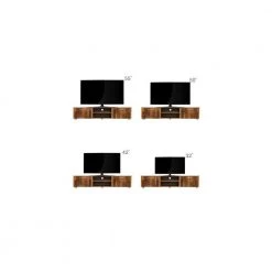 63 in. Wooden Walnut Media TV Stand TV Console with Storage Doors Fits TV's up to 70 in. for Living Room by sumyeg 17 63 in. Wooden Walnut Media TV Stand TV Console with Storage Doors Fits TV's up to 70 in. for Living Room by sumyeg -Cheap sumyeg Store walnut sumyeg tv stands sg 331jf6067 40 1000