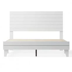 Sophia White Queen Shiplap Laminate Wood Panel Platform Bed Frame by Brookside 14 Sophia White Queen Shiplap Laminate Wood Panel Platform Bed Frame by Brookside -Cheap sumyeg Store white brookside platform beds bs0001lbdqqwh 40 1000