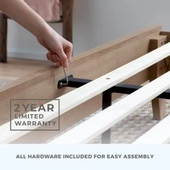 Sophia White Queen Shiplap Laminate Wood Panel Platform Bed Frame by Brookside 16 Sophia White Queen Shiplap Laminate Wood Panel Platform Bed Frame by Brookside -Cheap sumyeg Store white brookside platform beds bs0001lbdqqwh c3 1000