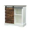 White and Dark Oak Wood Buffet Sideboard Modern Storage Cabinet with Sliding Barn Door by sumyeg 1 White and Dark Oak Wood Buffet Sideboard Modern Storage Cabinet with Sliding Barn Door by sumyeg -Cheap sumyeg Store white dark oak sumyeg sideboards buffet tables sg 331jf3048 64 1000