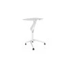 30 in. Height Adjustable Mobile Laptop Desk, White Lacquered Aluminum Base with MDF Top by Nyhus 1 30 in. Height Adjustable Mobile Laptop Desk, White Lacquered Aluminum Base with MDF Top by Nyhus -Cheap sumyeg Store white nyhus laptop desks hd 56080800201 64 1000