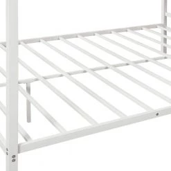 Metal Framed Classic Design Queen White Canopy Platform Bed with Headboard 63 in. W x 73.2 in. H by Polibi 16 Metal Framed Classic Design Queen White Canopy Platform Bed with Headboard 63 in. W x 73.2 in. H by Polibi -Cheap sumyeg Store white polibi canopy beds rs mfcpb w 4f 1000
