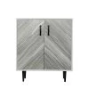 Freestanding Modern White Buffet Cabinet Sideboard Storage Cabinet Entryway Floor Cabinet with 2-Doors by sumyeg -Cheap sumyeg Store white sumyeg accent cabinets sg 331jf6331 64 1000