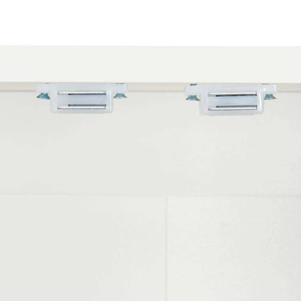 29.53 in. x 15.75 in. x 70.87 in. White Wood Armoires Wardrobe Kitchen Cabinet with 2-Doors and 3-Partitions by sumyeg 12 29.53 in. x 15.75 in. x 70.87 in. White Wood Armoires Wardrobe Kitchen Cabinet with 2-Doors and 3-Partitions by sumyeg - Image 11