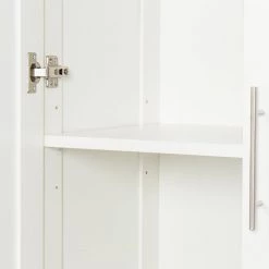 29.53 in. x 15.75 in. x 70.87 in. White Wood Armoires Wardrobe Kitchen Cabinet with 2-Doors and 3-Partitions by sumyeg 22 29.53 in. x 15.75 in. x 70.87 in. White Wood Armoires Wardrobe Kitchen Cabinet with 2-Doors and 3-Partitions by sumyeg -Cheap sumyeg Store white sumyeg armoires wardrobes sg 331jfs076 fa 1000
