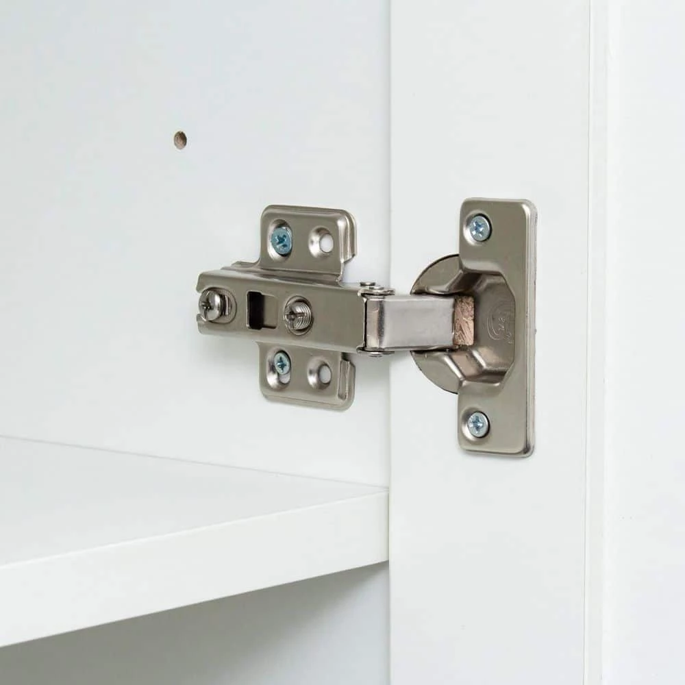 23.62 in. x 16.93 in. x 70.87 in. Wood White Armoires Wardrobe Kitchen Cabinet with 2-Doors and 4-Storage Spaces by sumyeg 8 23.62 in. x 16.93 in. x 70.87 in. Wood White Armoires Wardrobe Kitchen Cabinet with 2-Doors and 4-Storage Spaces by sumyeg - Image 6