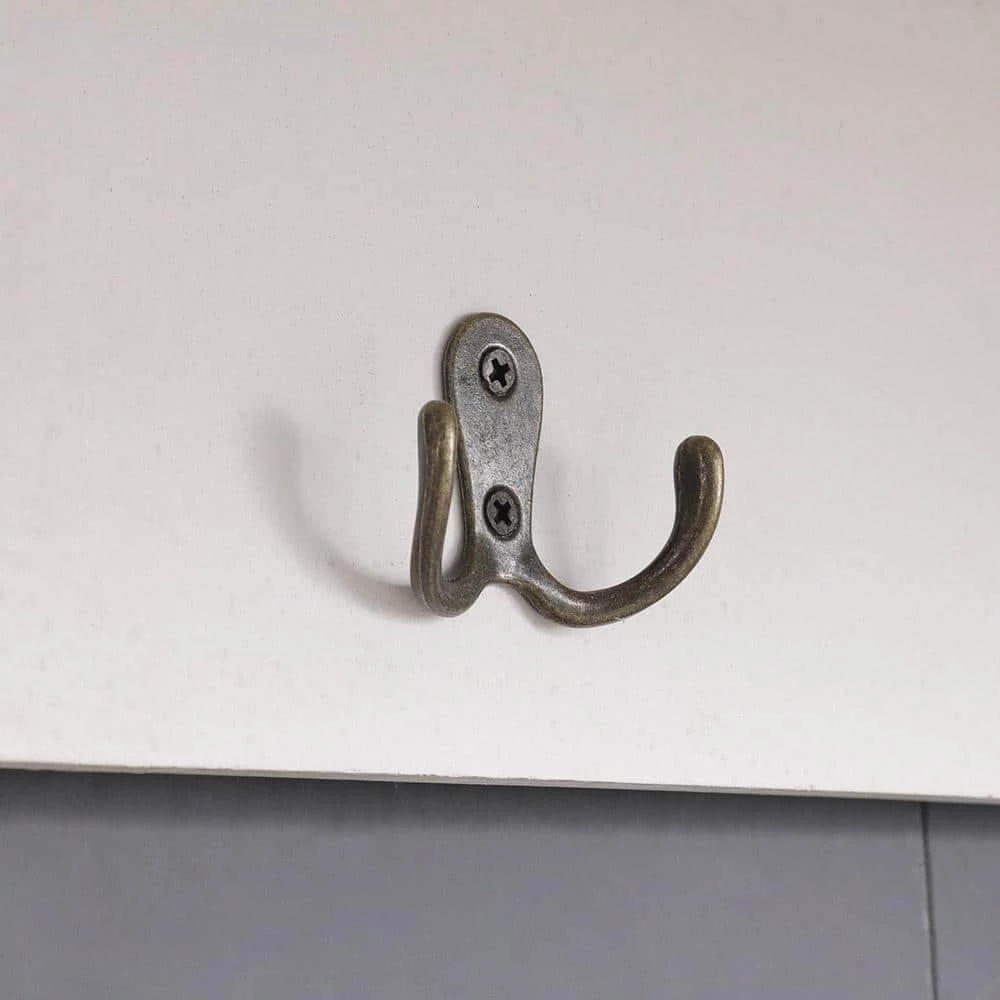 White Modern Wall Mounted Coat Rack Rectangular Entryway Coat with Storage Cubbies and 4-Hooks by sumyeg 5 White Modern Wall Mounted Coat Rack Rectangular Entryway Coat with Storage Cubbies and 4-Hooks by sumyeg - Image 4