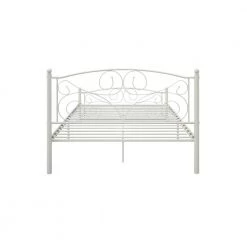 White Modern Full Size Metal Standard Platform Bed Frame with Headboard by sumyeg 15 White Modern Full Size Metal Standard Platform Bed Frame with Headboard by sumyeg -Cheap sumyeg Store white sumyeg platform beds sy w03028 1f 1000