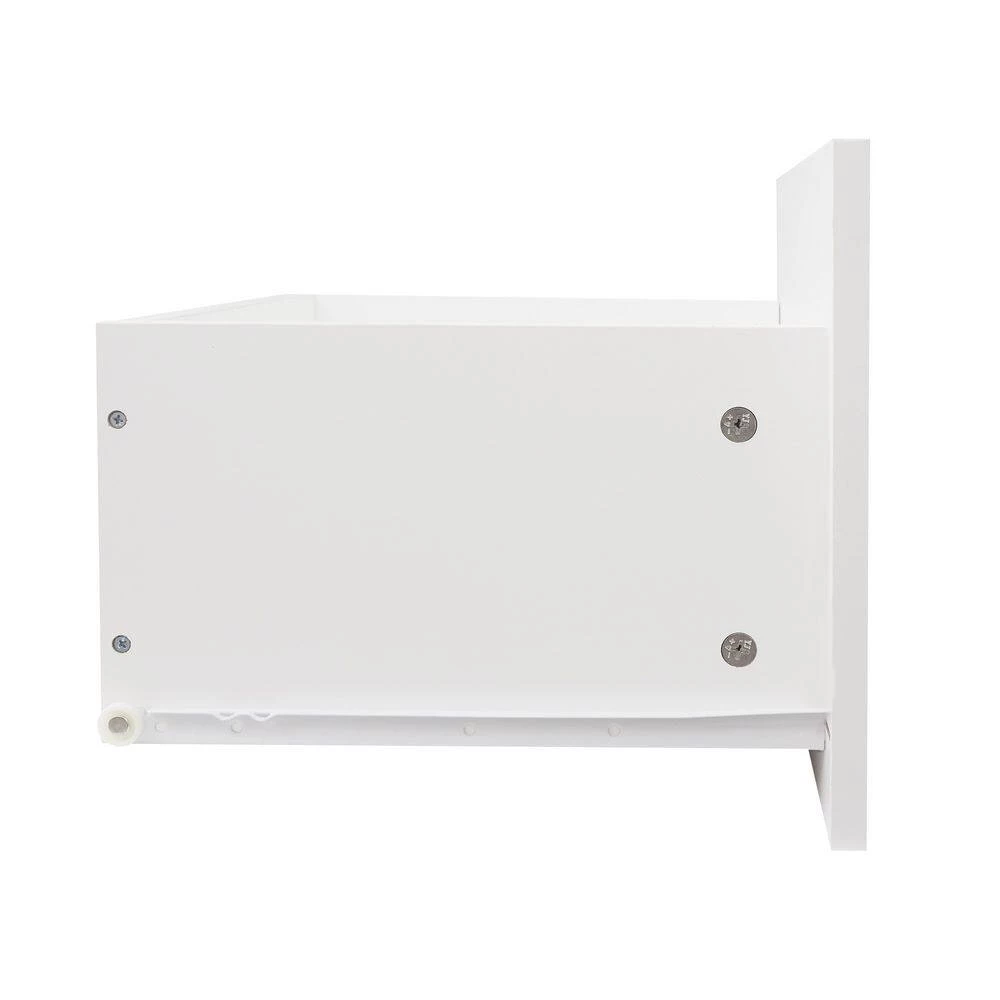 47 in. White LED TV Stand Cabinet Entertainment Center Media Console Table Fits TV's up to 55 in. with 2 Storage Drawers by sumyeg 6 47 in. White LED TV Stand Cabinet Entertainment Center Media Console Table Fits TV's up to 55 in. with 2 Storage Drawers by sumyeg - Image 4